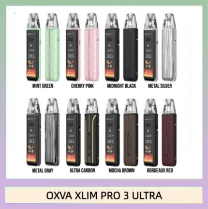 OXVA XLIM PRO 3 ULTRA 奧創小蠻牛觸屏螢幕電子煙主機空倉